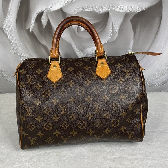Louis Vuitton Speedy 30 W/lock, key, dustbag - Picture 4 of 17
